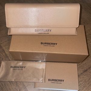 Burberry Glasses Case and Boxe